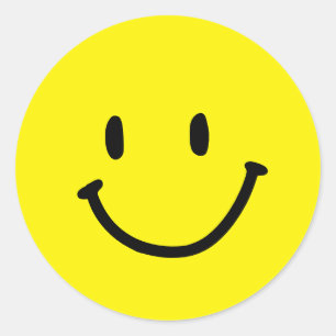 Glimlach tijdens de ramadan is een goede daad! ronde sticker