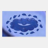 Glimlach van Hanbir. Rechthoekige Sticker (Voorkant)