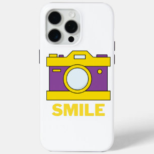 Glimlach voor gratis foto iPhone 15 pro max hoesje