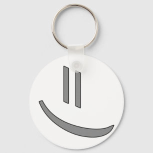 = glimlach webstijl sleutelhanger