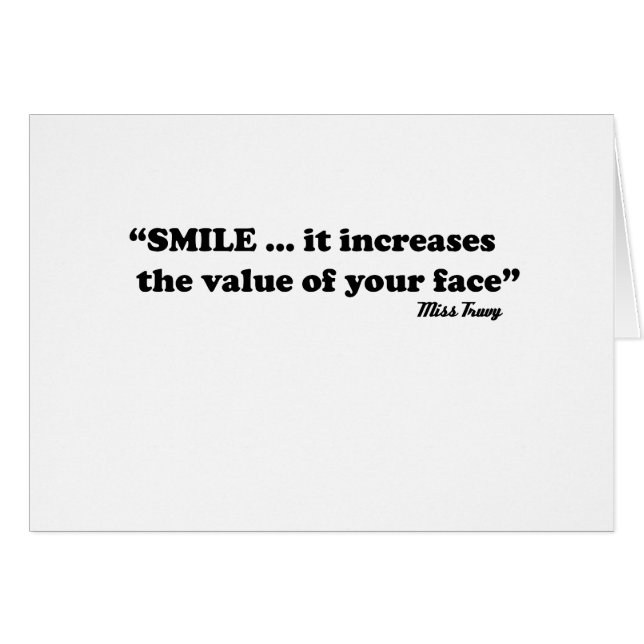 glimlachen (Voorkant Horizontaal)