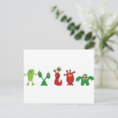 glimlachen briefkaart (Staand voorkant)