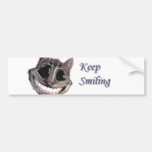 glimlachen bumpersticker