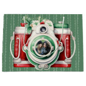 glimlachen | camera kerstfoto groot cadeauzakje (Voorkant)