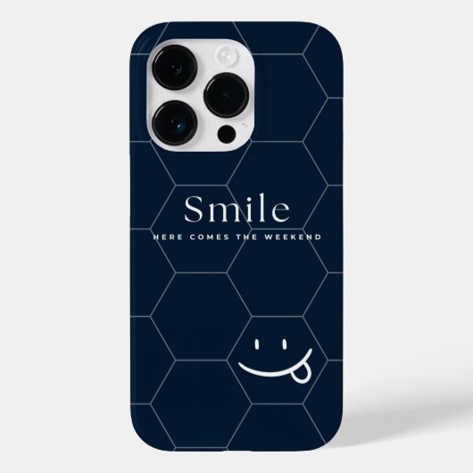 glimlachen Case-Mate iPhone case (Achterkant)