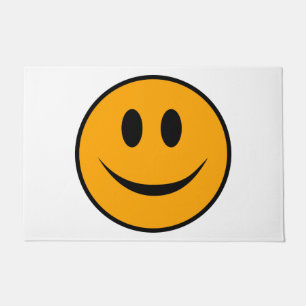 glimlachen Face Emoji Deurmat