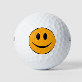 glimlachen Face Emoji Golfballen