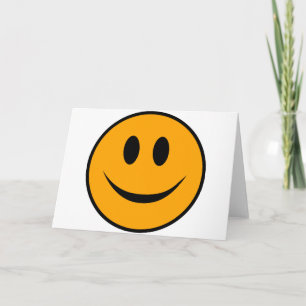 glimlachen Face Emoji Kaart