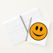 glimlachen Face Emoji Notitieboek (Binnen)