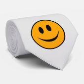 glimlachen Face Emoji Stropdas (Opgerold)