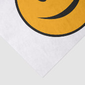 glimlachen Face Emoji Tissuepapier (Detail)