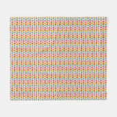 glimlachen fleece deken (Voorkant (Horizontaal))