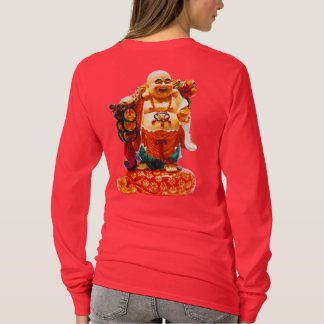 glimlachen geluk Boeddha T-shirt
