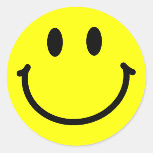 Glimlachen Gezicht Stickers