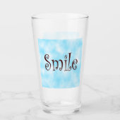 glimlachen glas (Voorkant)