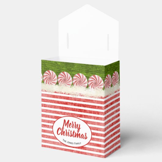 "Glimlachen is mijn favoriet" Christmas Elf Fun Qu Bedankdoosjes (Geopend)