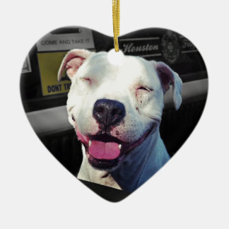 glimlachen keramisch ornament