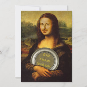 Glimlachen of niet glimlachen