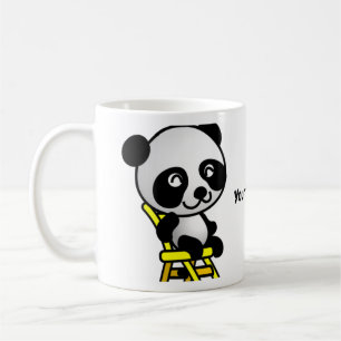 glimlachen Panda Koffiemok