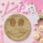 glimlachen papieren bordje (Feest)