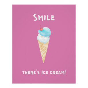 glimlachen perfect poster