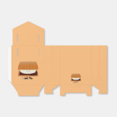 glimlachen S'more Bedankdoosjes (Uitgevouwen)