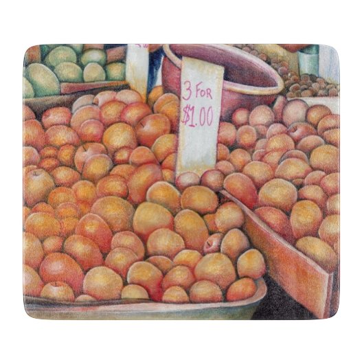 glimlachen snijplank (Voorkant)