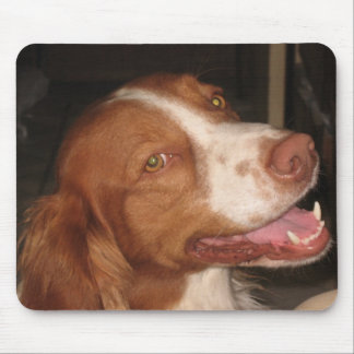 glimlachen van Brittany Spaniel Muismat