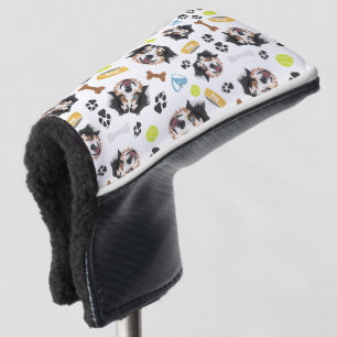 glimlachen van Dog Australian Shepherd Golfheadcover