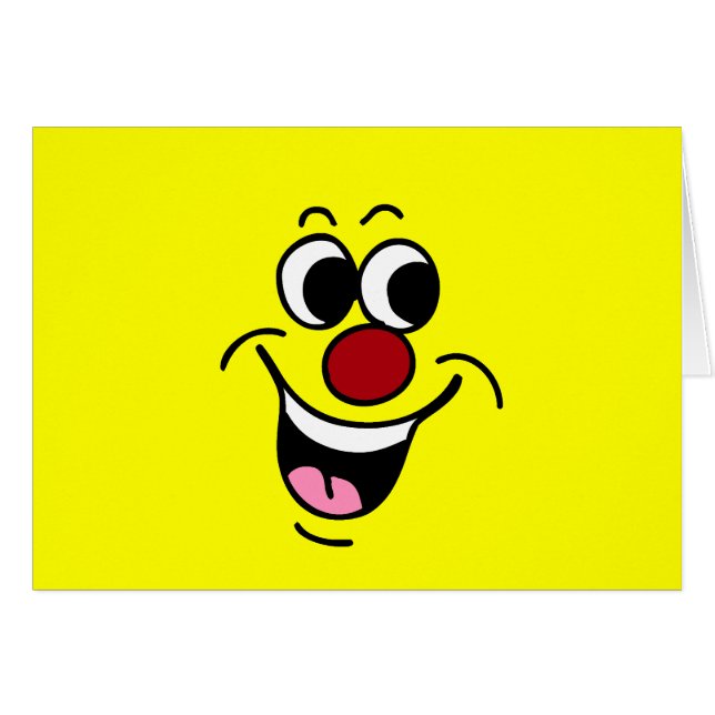 glimlachen van Face Grumpey (Voorkant Horizontaal)