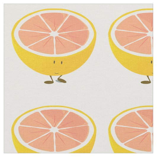 glimlachen van grapefruits stof (Close Up)