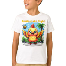 Glimlachen vliegen mee