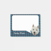 glimlachen West Highland Terrier Post-it® Notes (Voorkant)