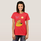 Glimlachend Cat T-shirt (Voorkant volledig)