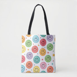 Glimlachend Emoji Patroon Draagtas
