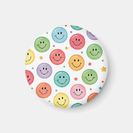 Glimlachend Emoji Patroon Magneet