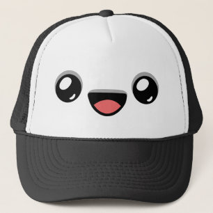 Glimlachend Gezicht - Happy Jump Trucker Pet