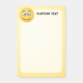 Glimlachend Gezicht met Open Ogen Post-it® Notes (Voorkant)