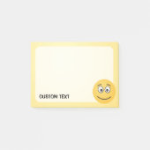 Glimlachend Gezicht met Open Ogen Post-it® Notes (Voorkant)