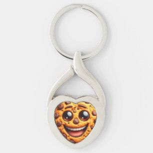 Glimlachend koekje. sleutelhanger