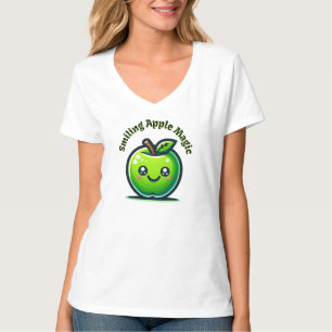 Glimlachende Apple Magic T-shirt