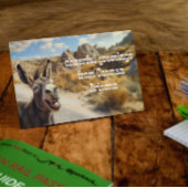 Glimlachende ezel, Oatman Arizona Kaart