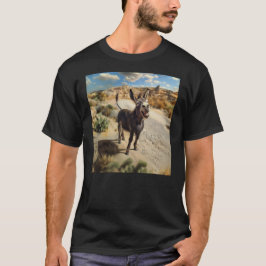 Glimlachende ezel, Oatman Arizona, Route 66 T-shirt