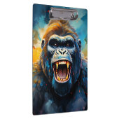 Glimlachende gorilla klembord (Rechts)