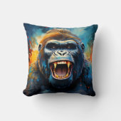 Glimlachende gorilla kussen (Voorkant)