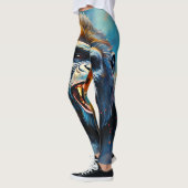 Glimlachende gorilla leggings (Links)