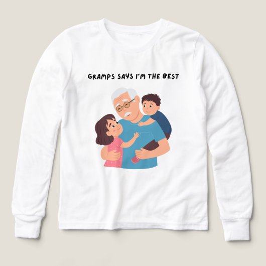 Glimlachende grootvader (Voorkant)