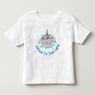 Glimlachende haai in cartoon stijl - Glimlach naar Kinder Shirts