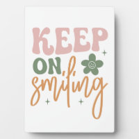 Glimlachende Inspirerend quote