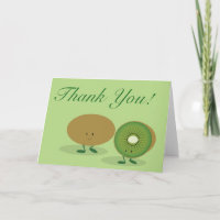 Glimlachende Kiwi bedankt